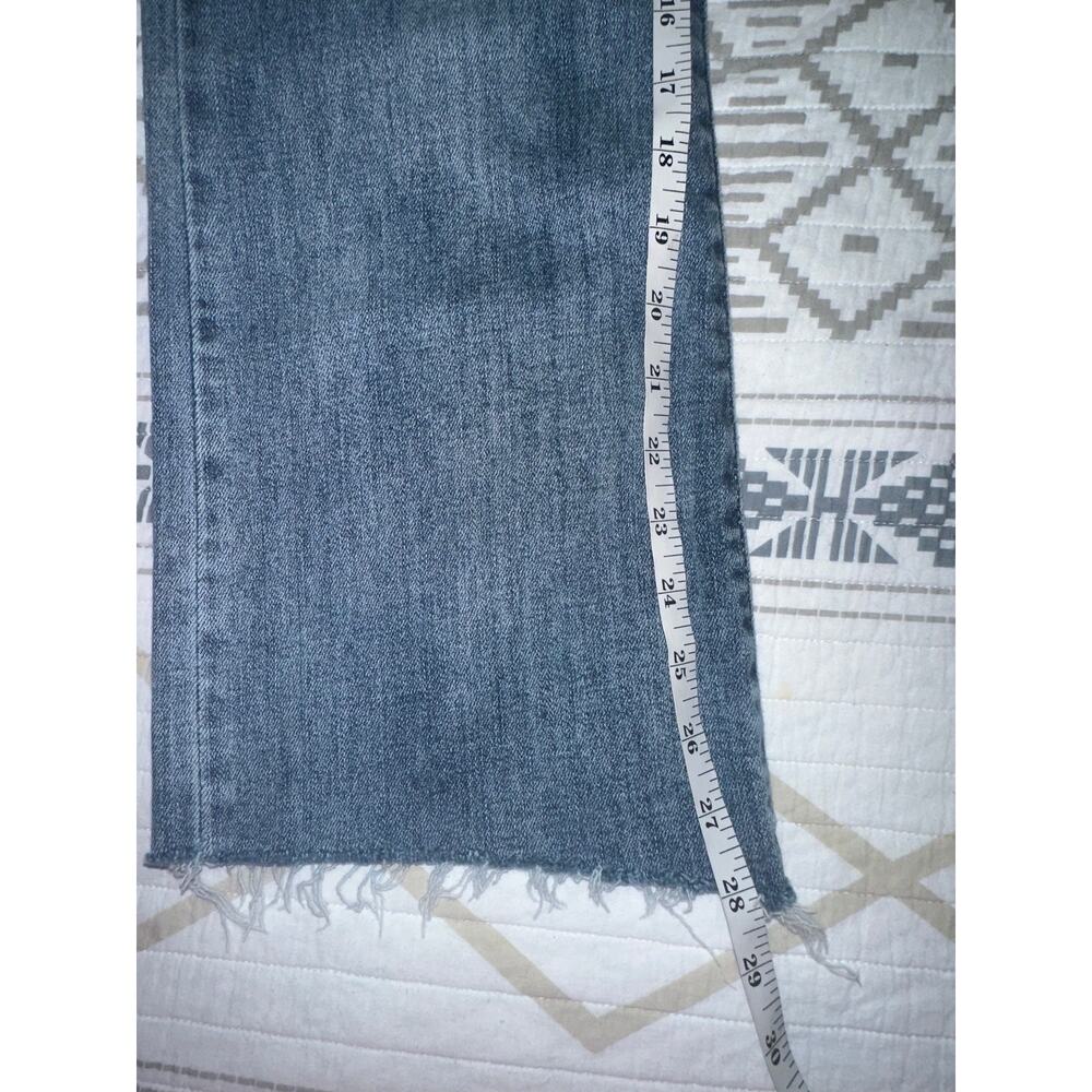 Judy Blue Boot Cut Jeans Womens 15/32 Medium Wash Raw Hem Stretch Denim - Picture 3 of 8